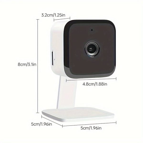 Home Security Camera Indoor 1080P, WiFi Cameras Wired For Pet, Motion Detection, Two-Way Audio, Night Vision, Phone App, Cloud Storage (Need To Pay)/SD Storage (Not Contain)