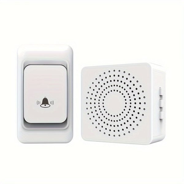 1pc Smart Home, USB Wireless Doorbell, Waterproof, 38 Kinds Of Chime Switching Smart Doorbell, Outdoor Electronic Doorbell, 5905.51 Inches Long Distance Remote Control Doorbell, Jingle Doorbell Wireless Call Doorbell For The Elderly