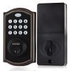 Noqiz Keyless Entry Door Lock, Smart Lock With Touchscreen Keypad, Secure Deadbolt Lock With 50 User Codes, Easy Installation, Auto Lock, Bedroom Door, Home, Apartment, M15 ORB