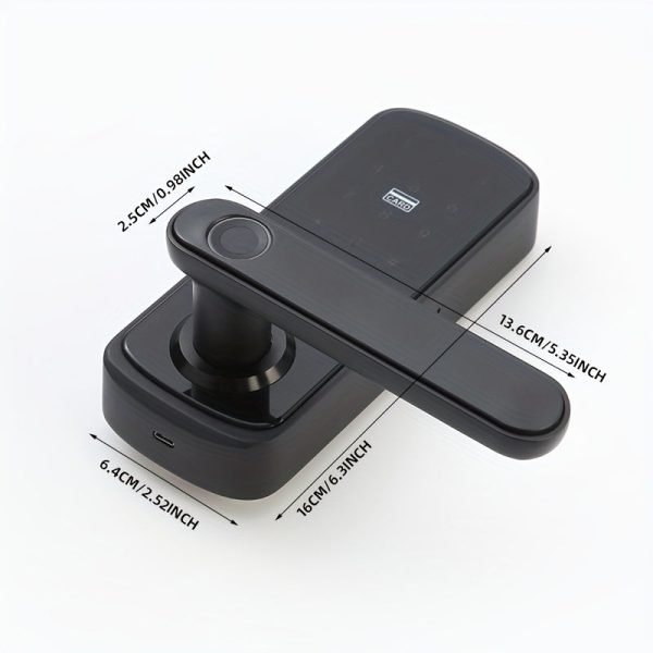 Keyless Entry Door Lock, Keypad Door Lock, Keyless Door Lock, Fingerprint Door Lock, Biometric Door Lock, Keypad Entry Door Lock, Passcode Code Door Lock, Digital Smart Door Lock (Smart Lock-Battery not included)