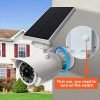 Solar Light Pseudo Safety Camera, Simulating CCTV Monitoring System, With LED PIR Motion Sensor Detection Light, Suitable For Indoor And Outdoor Homes, Offices, Shops, And Garages