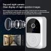 349b88b3-6064-43bd-a091-bb4de24333aa-1 Smart Doorbell, Video Doorbell, Wireless Wi-Fi Smart Wide Angle Home Security Doorbell Camera, Adjustable Home Intercom with 2 Way Audio, IR Night Vision, Motion Detection, Cloud Storage.