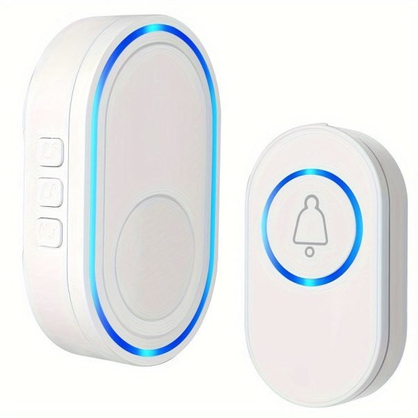3e81b1f741b3f4427e163eafd9ed610c Wireless Doorbell 39 Music LED Flash Security Alarm Smart Home Intelligent US Plug Door Bell Chime Kit