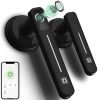 GeekTale Fingerprint Door Lock, Smart Door Lock With App, Smart Door Handle Fingerprint Door Knob Door Levers For Bedroom,