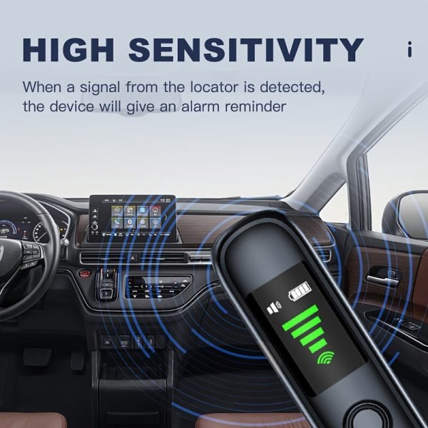 T66 Camera Detector Bug Detector Detects Cameras, GPS Trackers, Bugs With Infrared Scanning Signal Detection, And Privacy Protector Detective Equipment With Infrared Sensing Function Only, Without Wireless Signal Transmission.