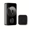 1pc Smart Wireless Doorbell, Smart 2.4G WIFI Video Doorbell, Tuya APP Smart System Control, Two-Way Intercom, Night Vision Function, Video Conversation, Family Helper (Delivered Without Battery)