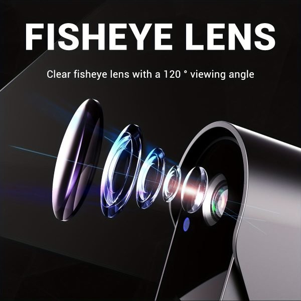 1 Set, Waterproof True Wireless Video Doorbell, 480P Camera Pixel, With 4.3 Inch Screen Real Time Indoor Monitor, No App Required, No Network Required, Friendly Using For Elders, Support SD Card Slot Saving Images & Videos, Local Storage