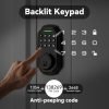 5d658eca47ca77ae8cdbd7080fcdac47 BULIST Smart Deadbolt Door Lock, Pin Code Unlock - One-time Codd Unlock - Mechanical Key Unlock, Keyless Entry Door Lock With Backlit Keypad And Auto-Lock Enable Or Disable, Voice Prompt, Easy To Install And Programming, Long Battery Life (only In North A