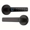 Fingerprint Password Mobile Phone App Smart Lock Digital Electronic Room Door Handle Lock