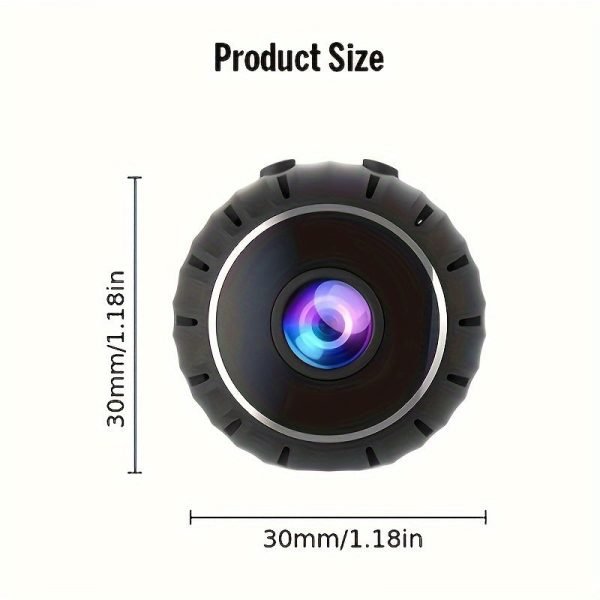 X8 Wi-Fi Mini Camera Night Vision Network Camera Video Recorder Motion Detection Monitor Home Safety Monitoring