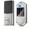 Smart Lock With Fingerprint Deadbolt - 5-in-1 Keyless Entry Door Locks With Keypads & App Remote Control, Waterproof Auto Smart Lock