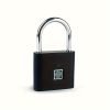 Mini Smart Fingerprint Padlock, Waterproof Security Door Lock, Antitheft Keyless USB Rechargeable Lock For Suitcase Luggage