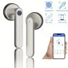 Smart Fingerprint Door Lock Waterproof Door Lock APP/Code/Key Card/Key 5-1 Unlock Way Gift For Birthday/Easter/President's Day (Battery Included)