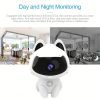K9 V380 HD Definition Intelligent Home Monitoring Camera 1080P 2.4GHz Wireless WiFi Wireless Security WIFI Camera, AI Intelligent Tracking Motion Detection, Pet Monitor, Two-way Audio, Motion Detection Pet Camera