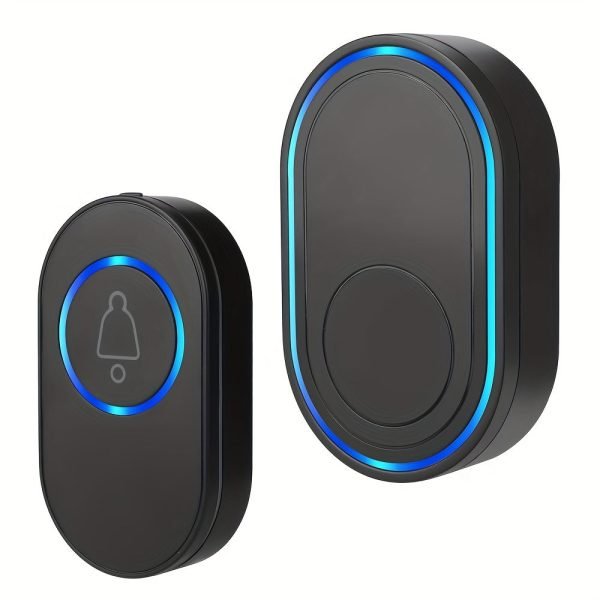 ad9a458d2b419ce53d81e1005c98f2e2 Wireless Doorbell 39 Music LED Flash Security Alarm Smart Home Intelligent US Plug Door Bell Chime Kit