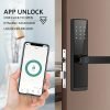 Smart Fingerprint Door Lock Keyless Entry Door Lock For Home Hotel Office Airbnb Wireless Digital Electric Door Lock