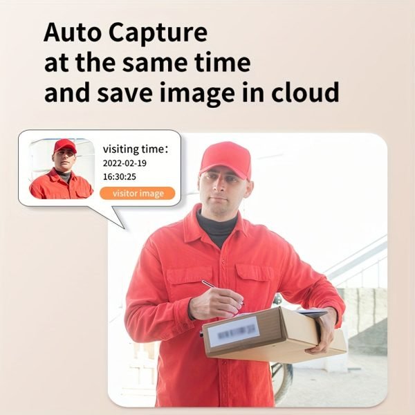 Smart Doorbell, 480P doorbell, wifi doorbell camera