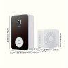 Smart Doorbell, Smart Wireless Remote Video Doorbell Intelligent Visual Doorbell, Home HD Night Vision Wi-Fi Security Door Doorbell.